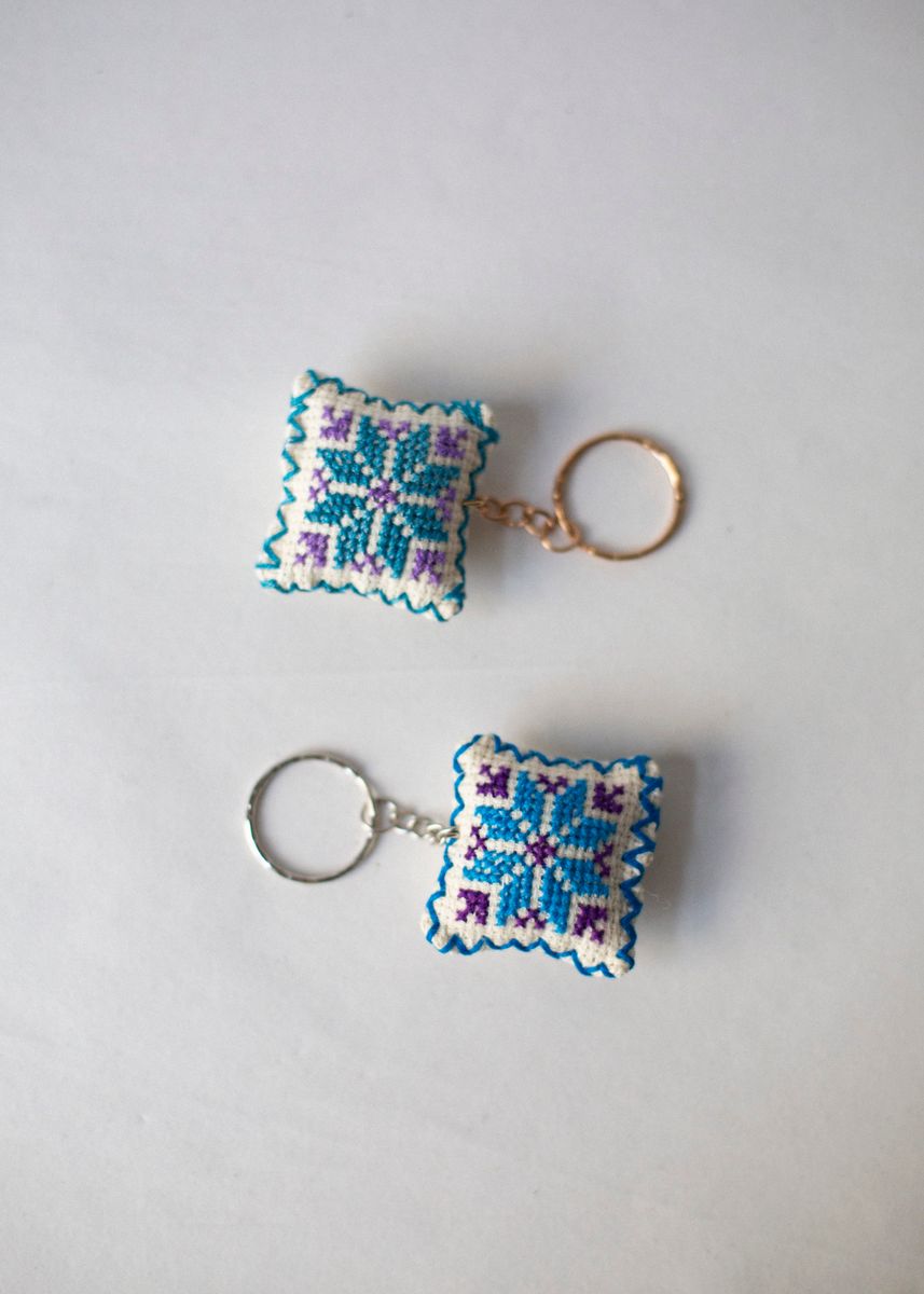 Håndbrodert nøkkelring, Threads of Hope