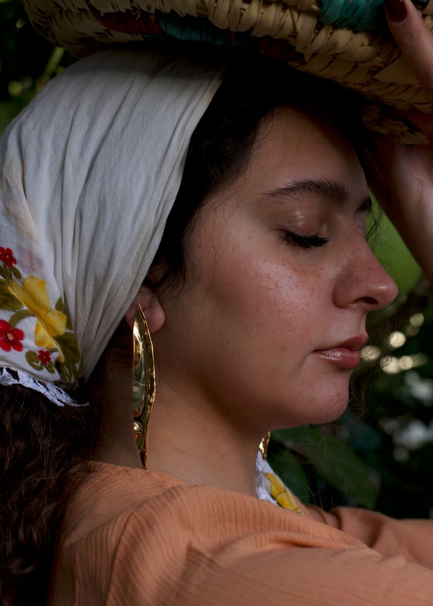 Øredobber - Olive Leaf