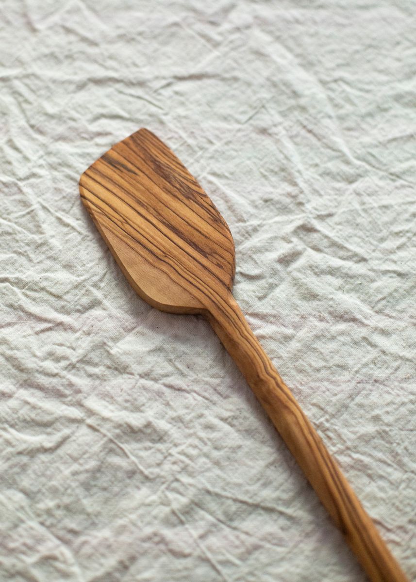 Lang stekespade i oliventre