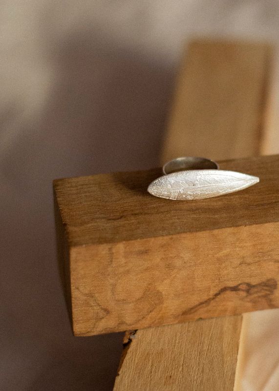 Ring - Olivenblad