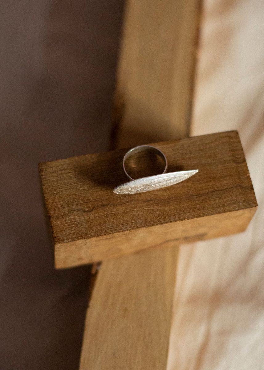 Ring - Olivenblad